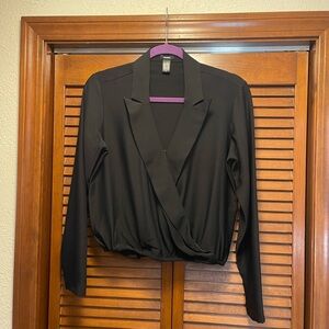 Express Black Top Size XS